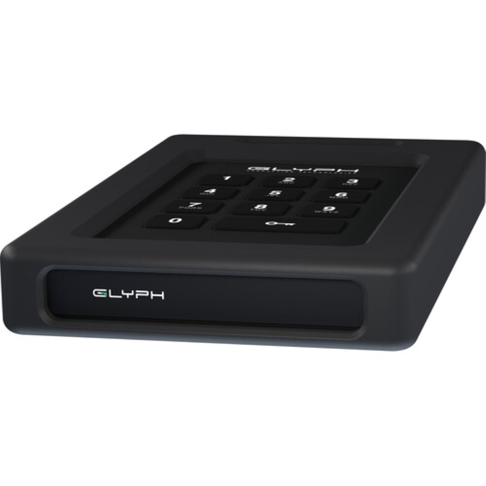 Glyph Technologies 4TB SecureDrive+ Professional External Solid-State Drive with Keypad