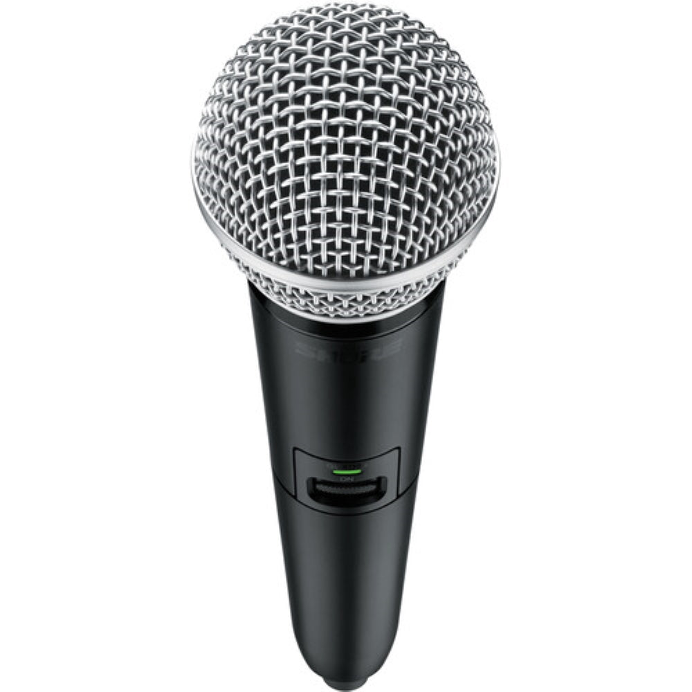 Shure GLXD24R+ Dual-Band Wireless Vocal Rack System with SM58 Microphone | Z3: 2.4, 5.8 GHz
