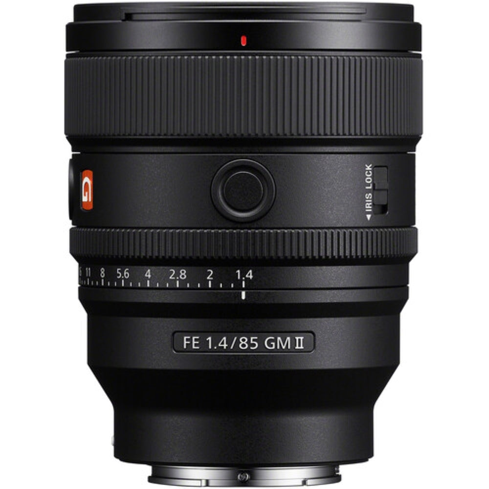 Sony FE 85mm f/1.4 GM II Lens Bundle with 77mm UV Filter + Deluxe Photo Starter Kit + Microfiber Cleaning Cloth (4 Items)