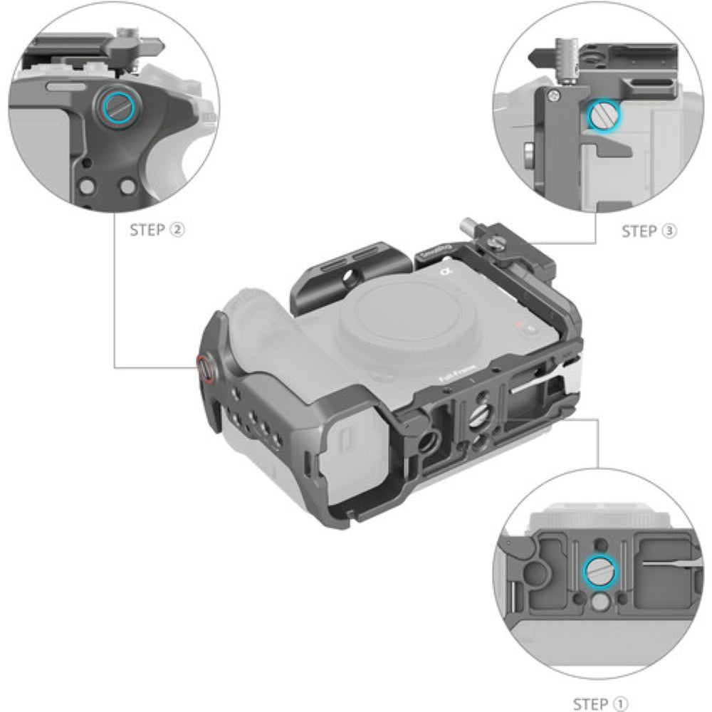 SmallRig HawkLock Quick Release Cage Kit for Sony FX3 and FX30