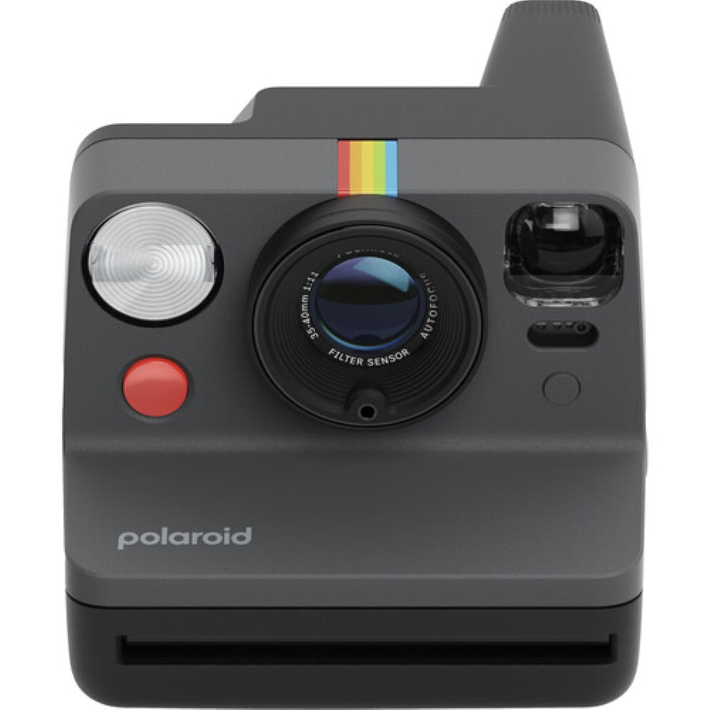 Polaroid Now+ Generation 3 i-Type Instant Camera Starter Set | Black
