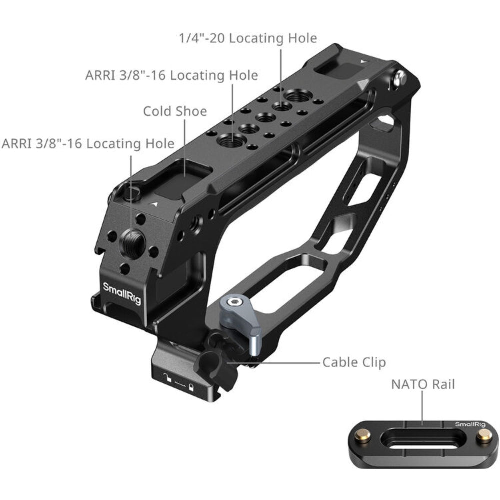 SmallRig HawkLock Handheld Cage Kit with D-Style Top Handle for Sony FX5