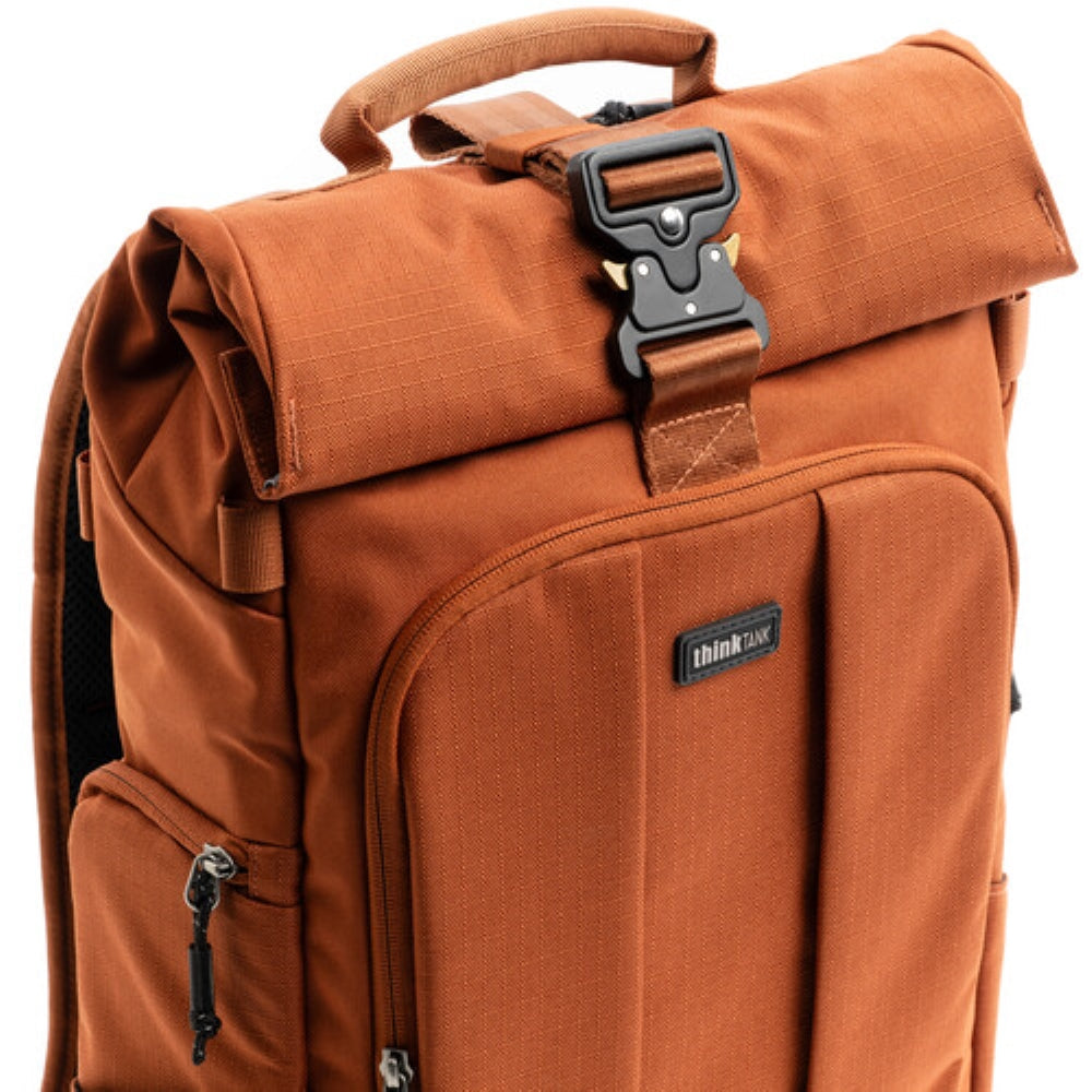 Think Tank Photo FocusPoint Rolltop Camera Backpack | Urban Rust, 30 L