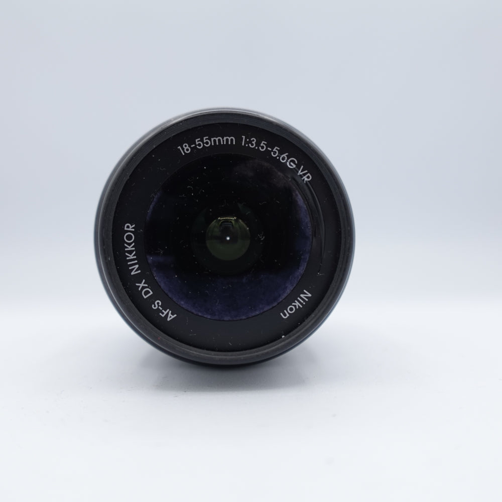 Used Nikon AF-S DX Nikkor 18-55mm f/3.5-5.6G VR DSLR Lens | Black | U8