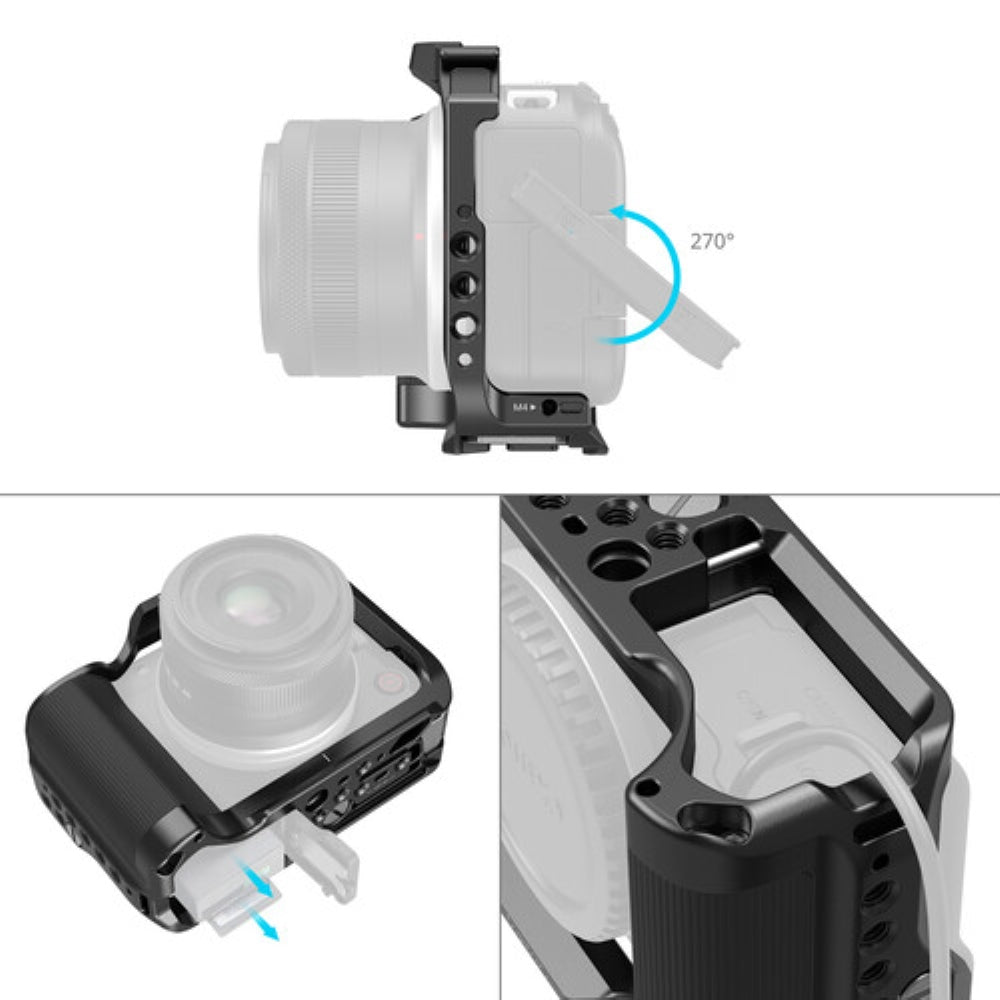 SmallRig Camera Cage for Canon EOS R50 V | Black