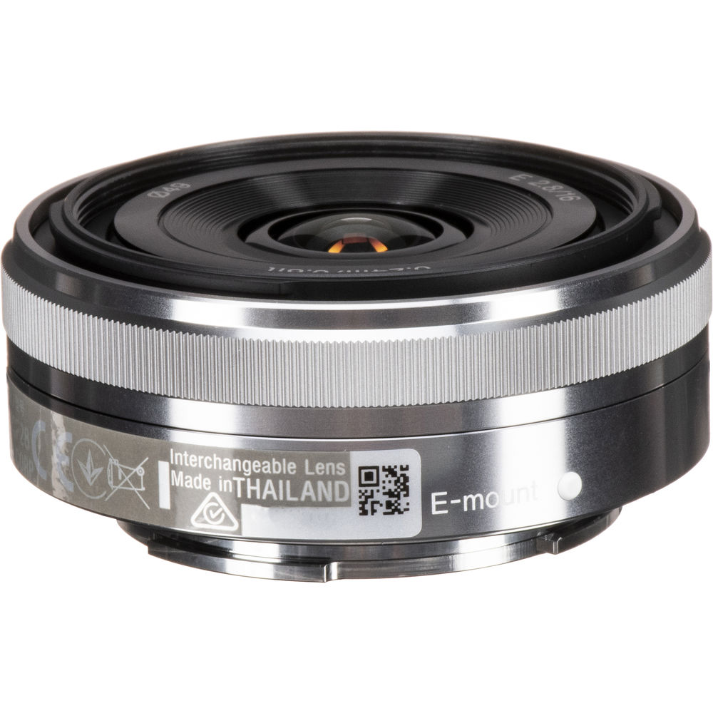 Sony E 16mm f/2.8 Lens | Silver