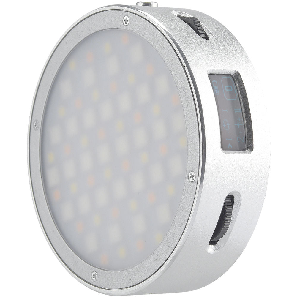 Godox Round Mini RGB LED Magnetic Light | Gray