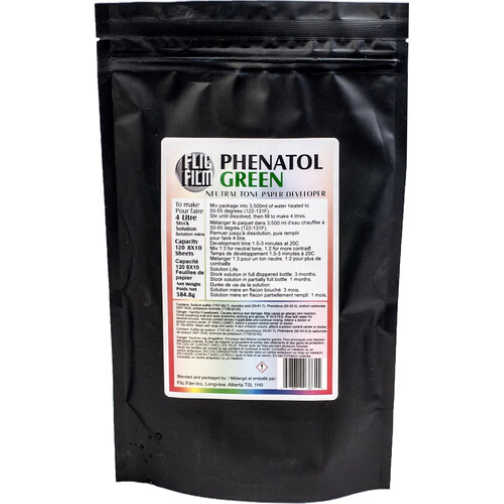 Flic Film Phenatol Green Paper Developer