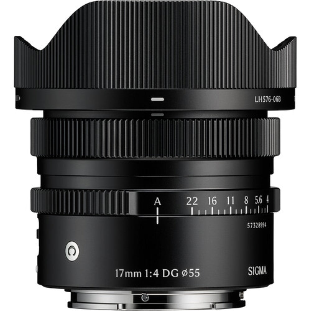 Sigma 17mm f/4 DG Contemporary Lens | Sony E, Black
