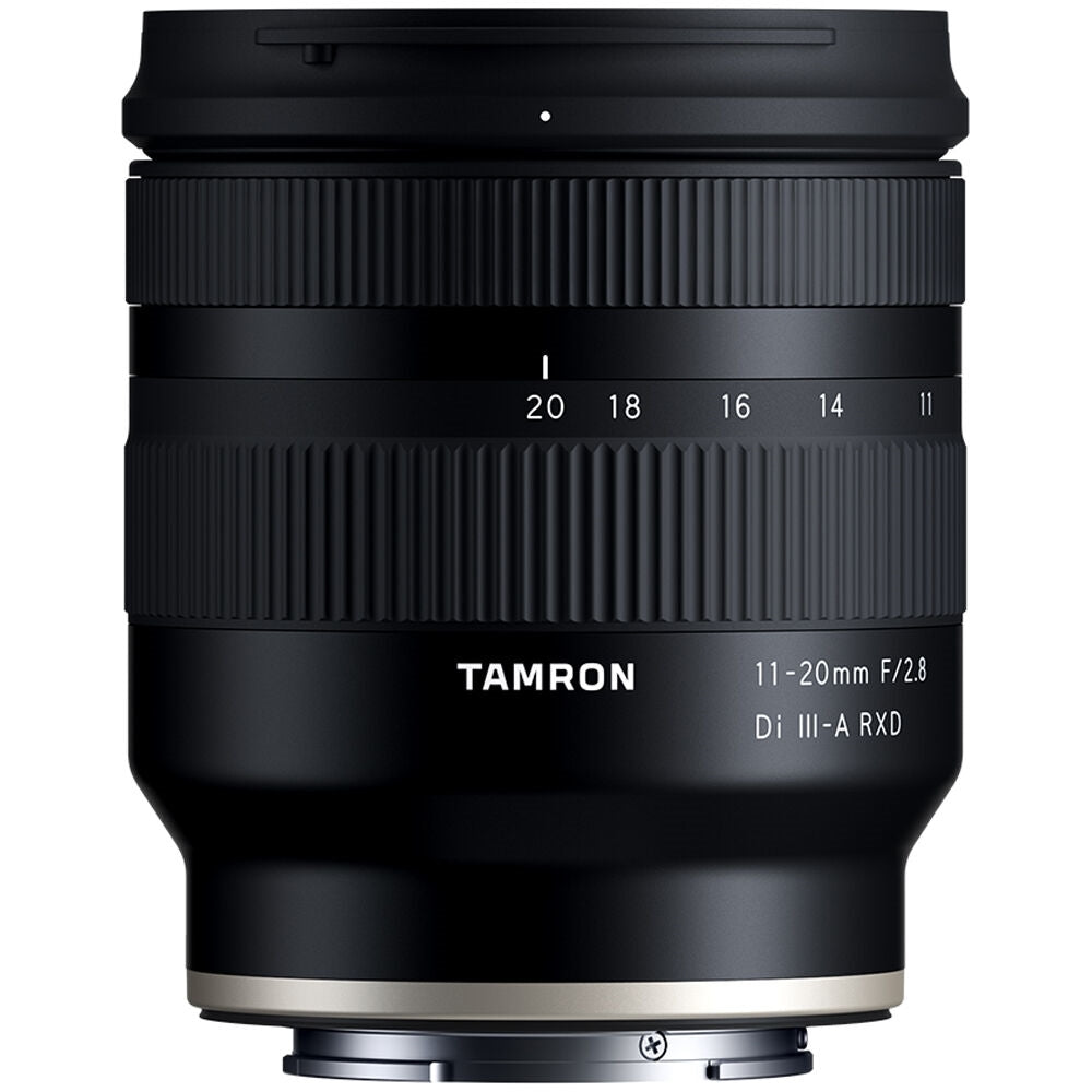 Tamron 11-20mm f/2.8 Di III-A RXD Lens Compatible with E Mount (APS-C) Bundle with Tiffen Filter Set + Lens Cap Keeper + Cleaning Kit + Cleaning Cloth (5 Items)
