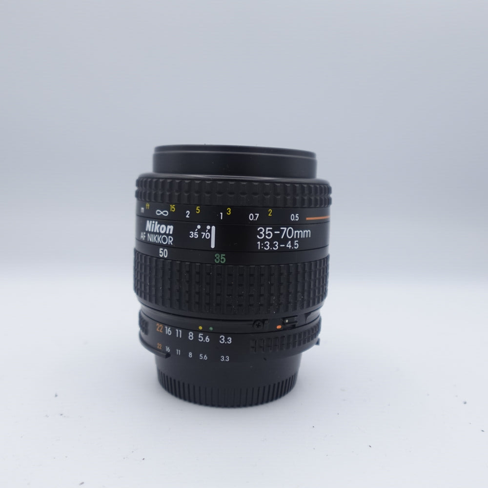 Used Nikon AF Nikkor 35-70mm f/3.3-4.5 AI-S Lens | Black | U9+