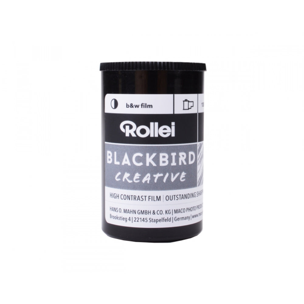 Rollei Blackbird 100 Black and White Negative Film | 35mm Roll Film, 36 Exposure