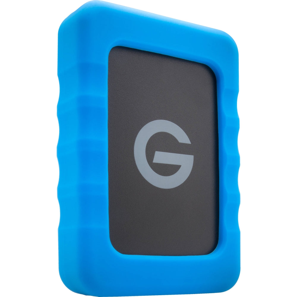 G-Technology G-DRIVE ev RaW USB 3.0 Gen 1 Hard Drive with Rugged Bumper | 2 TB
