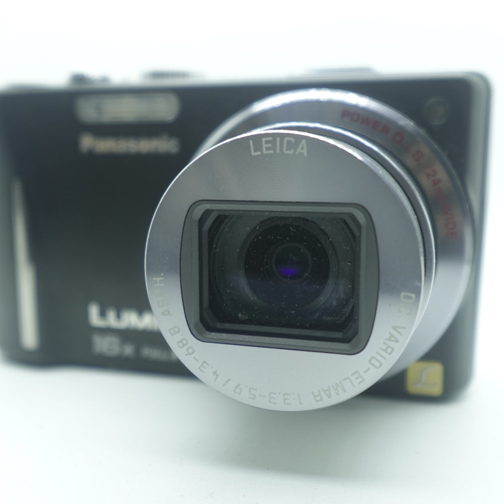 Used Panasonic Lumix DMC-ZS10 Digital Point and Shoot Camera | Black | U7