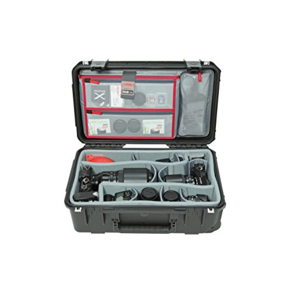 SKB iSeries 2011-7 Case with Think Tank Photo Dividers & Lid Organizer | Black