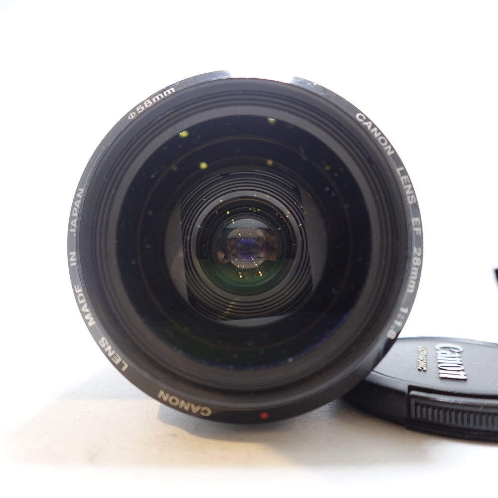 Used Canon EF 28mm F/1.8 Ultrasonic | Black | U8
