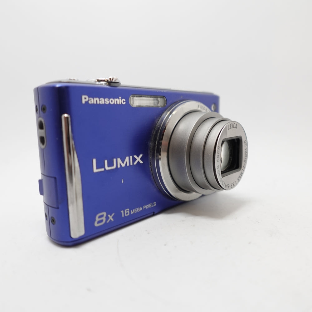 Used Panasonic Lumix DMC-FH25 Digital Point and Shoot Camera | Blue | U8+