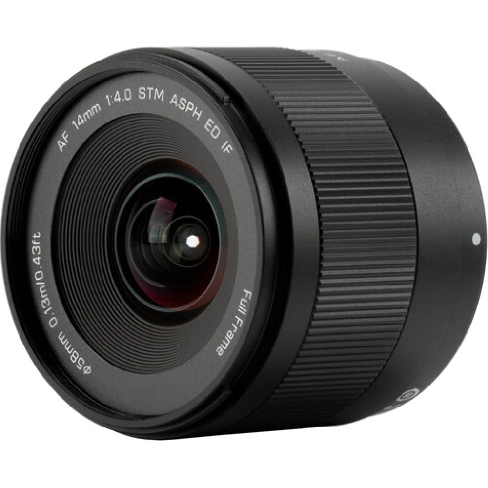 Viltrox AF 14mm f/4 Air FE Lens Compatible with Sony E Mount Bundle with UV Filter + Lens Cap Keeper + Cleaning Kit + Cleaning Cloth (5 Items)