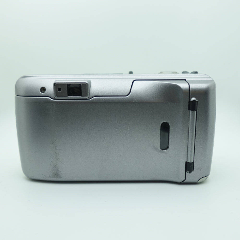 Used Olympus Infinity 76 35mm Point and Shoot Camera | Silver | U8
