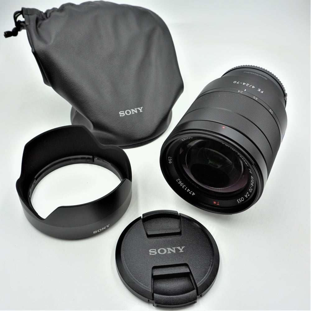 Sony 24-70mm f/4 Vario-Tessar T FE OSS Interchangeable Full Frame Zoom Lens **OPEN BOX**