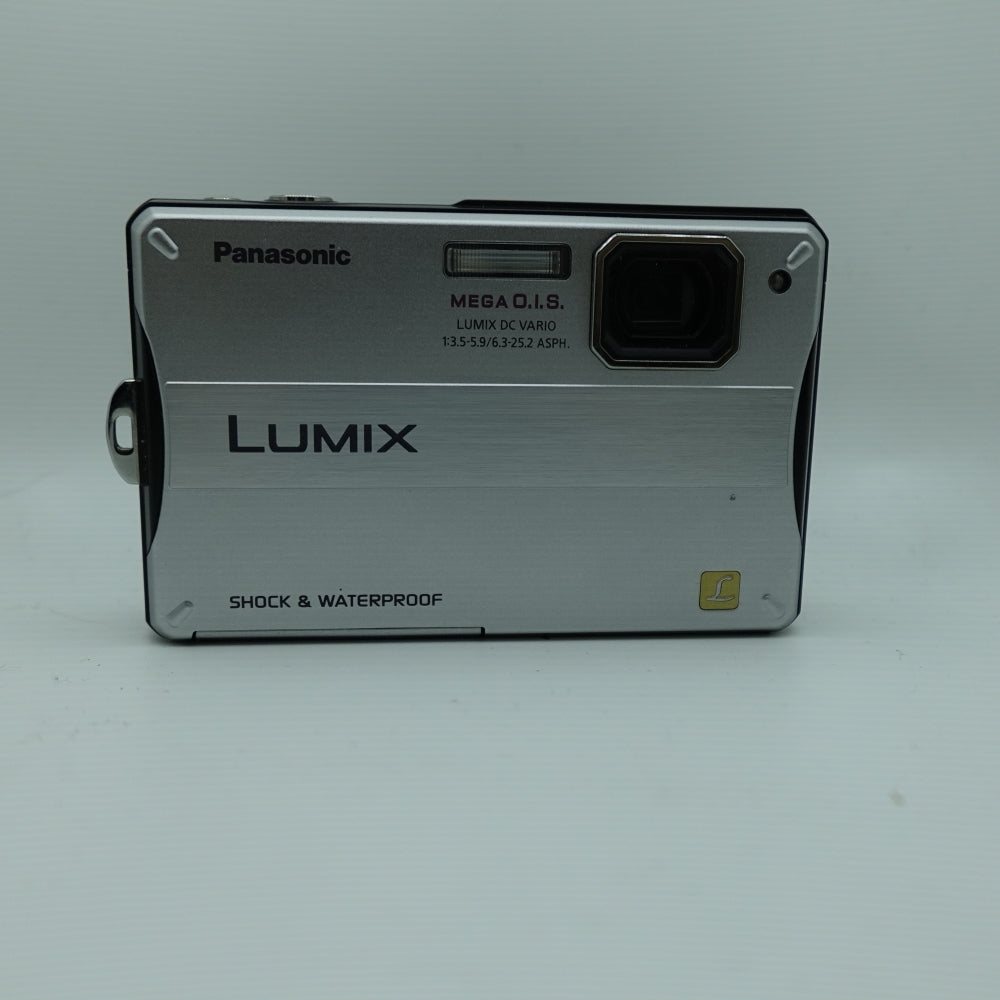 Used Panasonic Lumix DMC-TS10 Digital Point and Shoot Camera | Silver | U8