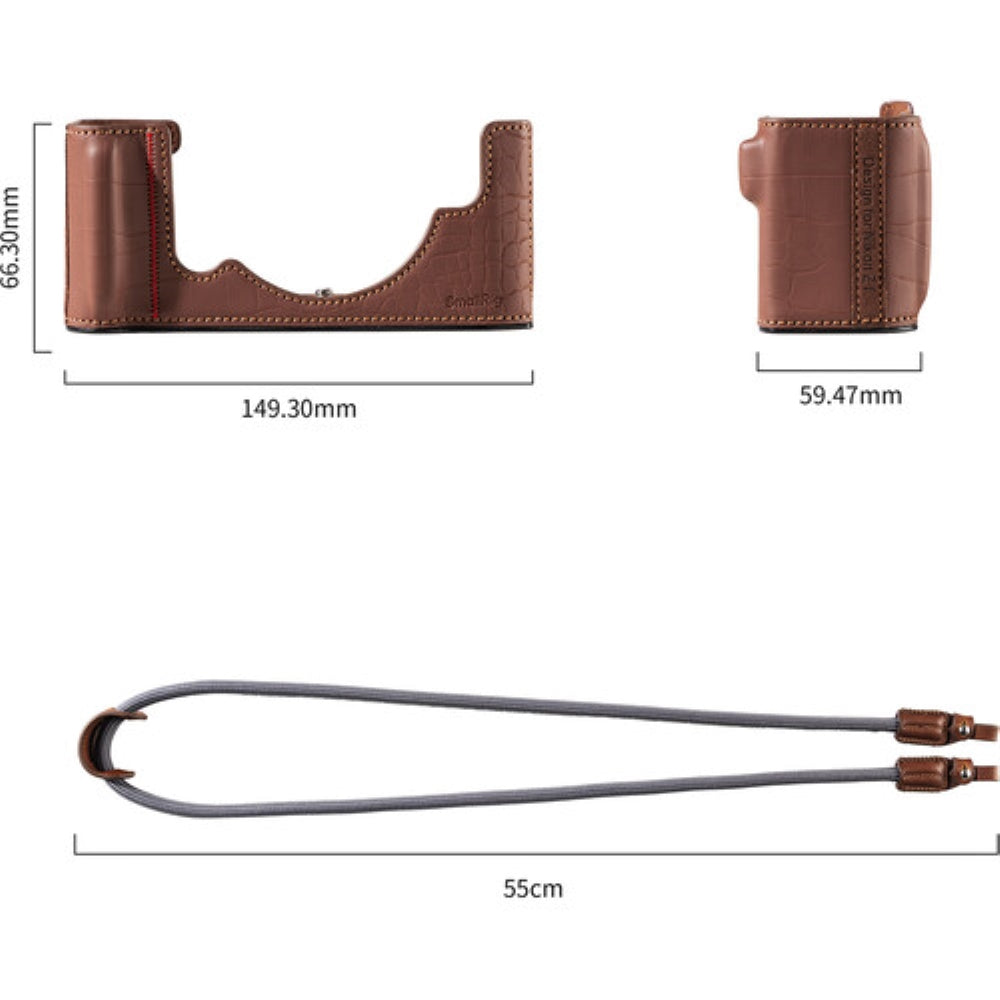 SmallRig Leather Case Kit for Nikon Zf | Brown