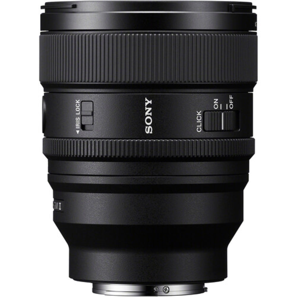 Sony FE 85mm f/1.4 GM II Lens Bundle with 77mm UV Filter + Deluxe Photo Starter Kit + Microfiber Cleaning Cloth (4 Items)
