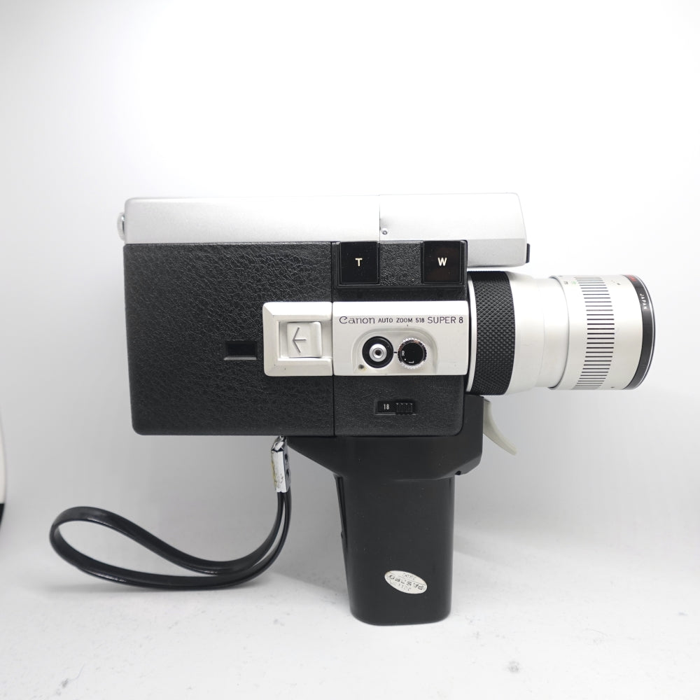 Used Canon Auto Zoom 518 Super 8 Cinema Camera | Black | U9