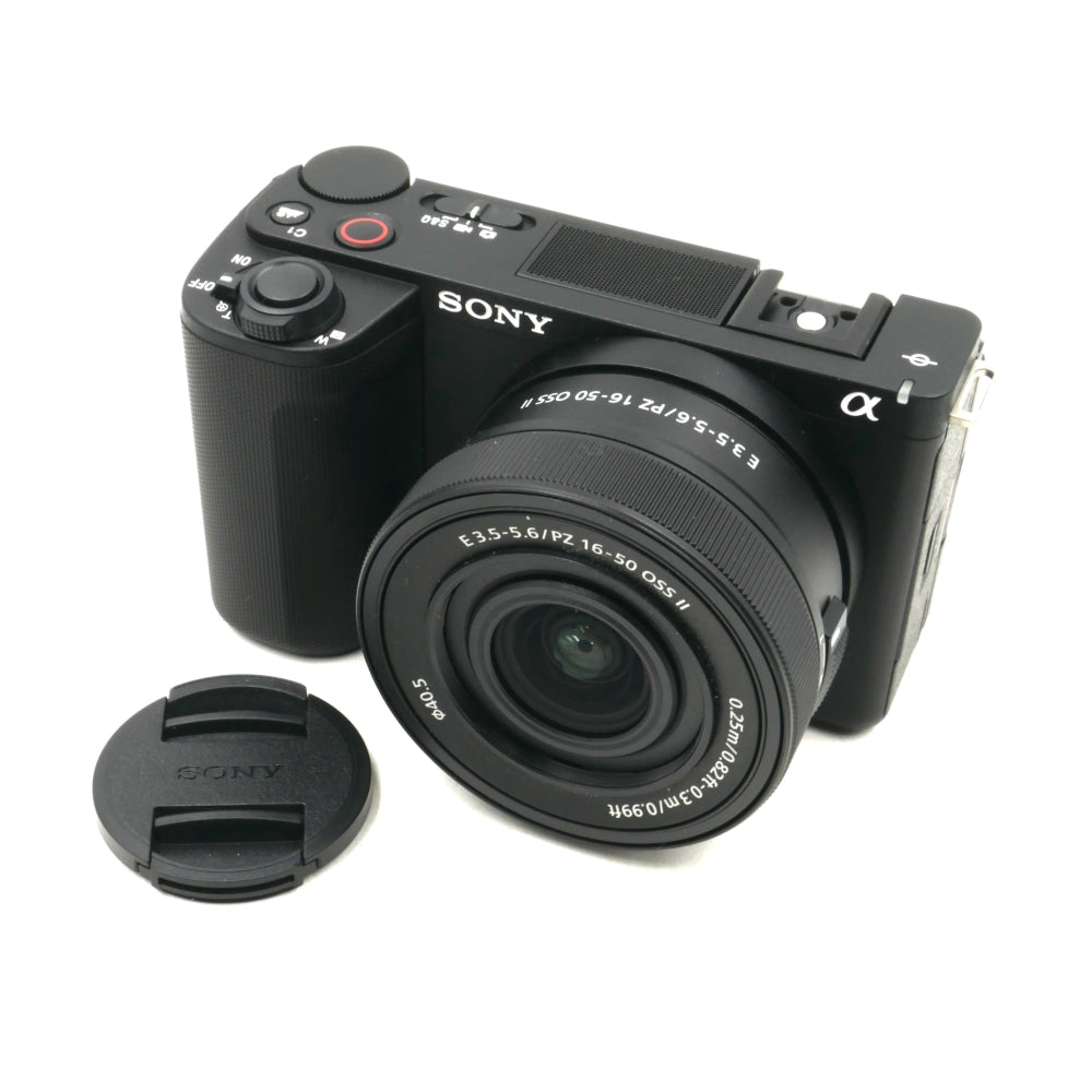 Sony ZV-E10 II Mirrorless Camera with 16-50mm Lens | Black **OPEN BOX**