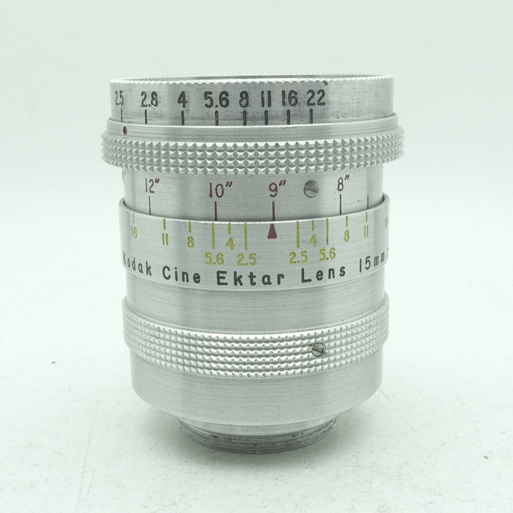 Used kodak Cine Ektar Lens 15mm f/2.5 | C-mount | U8