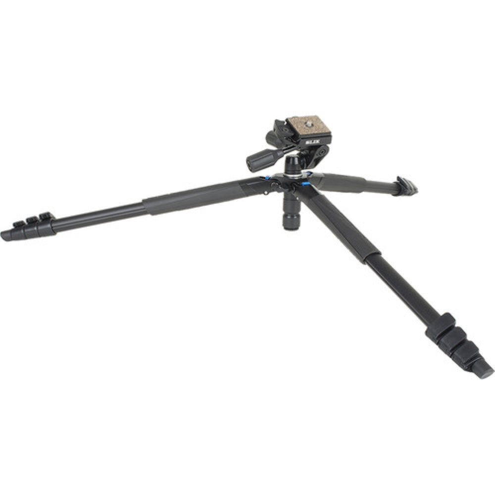 Slik Sprint Pro III Tripod with SH-704E 3-Way Pan Head | Matte Black