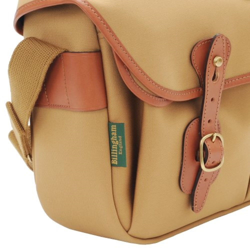 Billingham Hadley Pro Shoulder Bag | Khaki with Tan Leather Trim