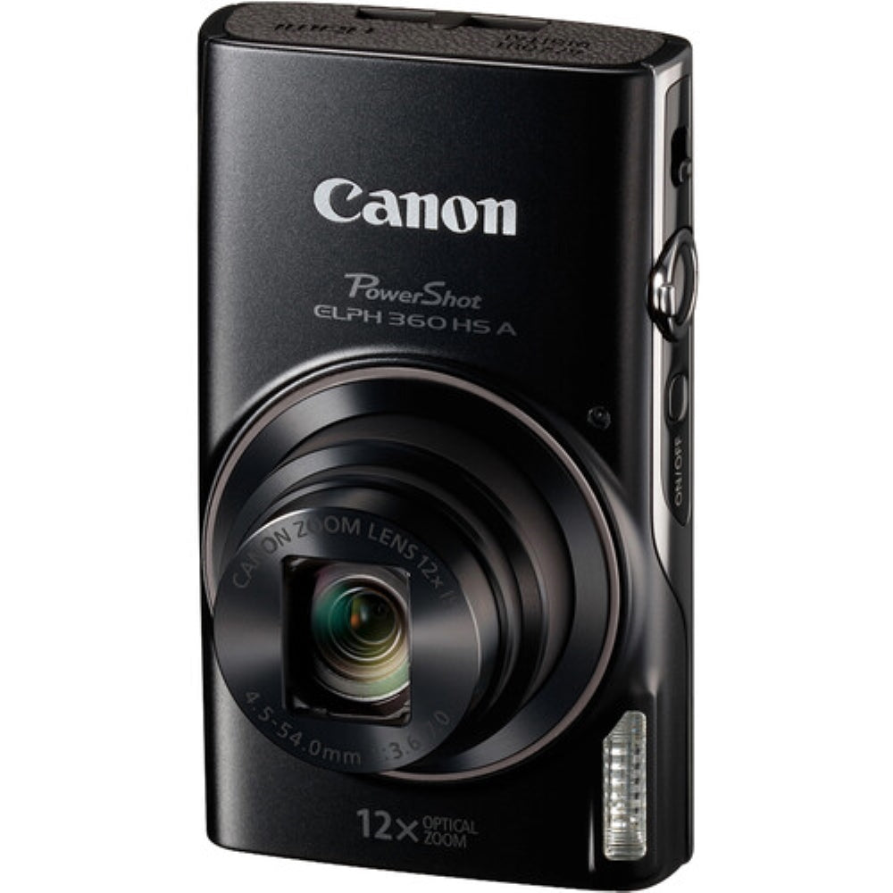 Canon PowerShot ELPH 360 HS A Digital Camera | Black **OPEN BOX**
