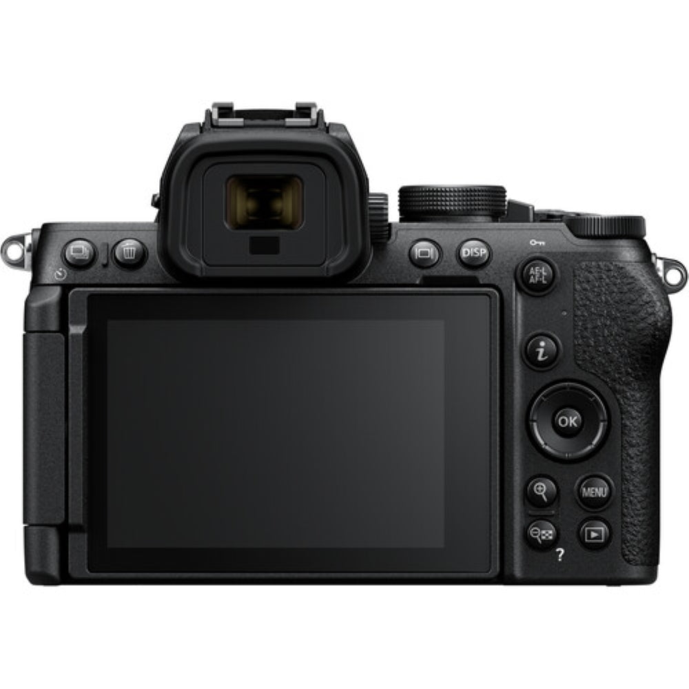 Nikon Z50 II Mirrorless Camera with 16-50mm & 50-250mm Lenses Bundle with 64GB Memory Card + 2 UV Filters + Battery Charger + Deluxe Photo Starter Kit + Cleaning Cloth (7 Item)