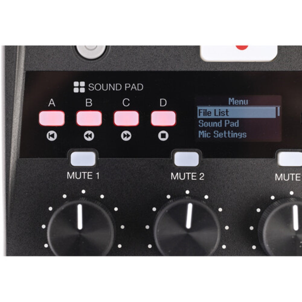 Zoom PodTrak P4next Portable Multitrack Podcast Recorder