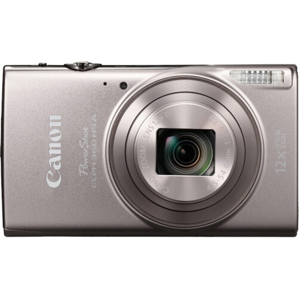 Canon PowerShot ELPH 360 HS A Digital Camera | Silver **OPEN BOX**