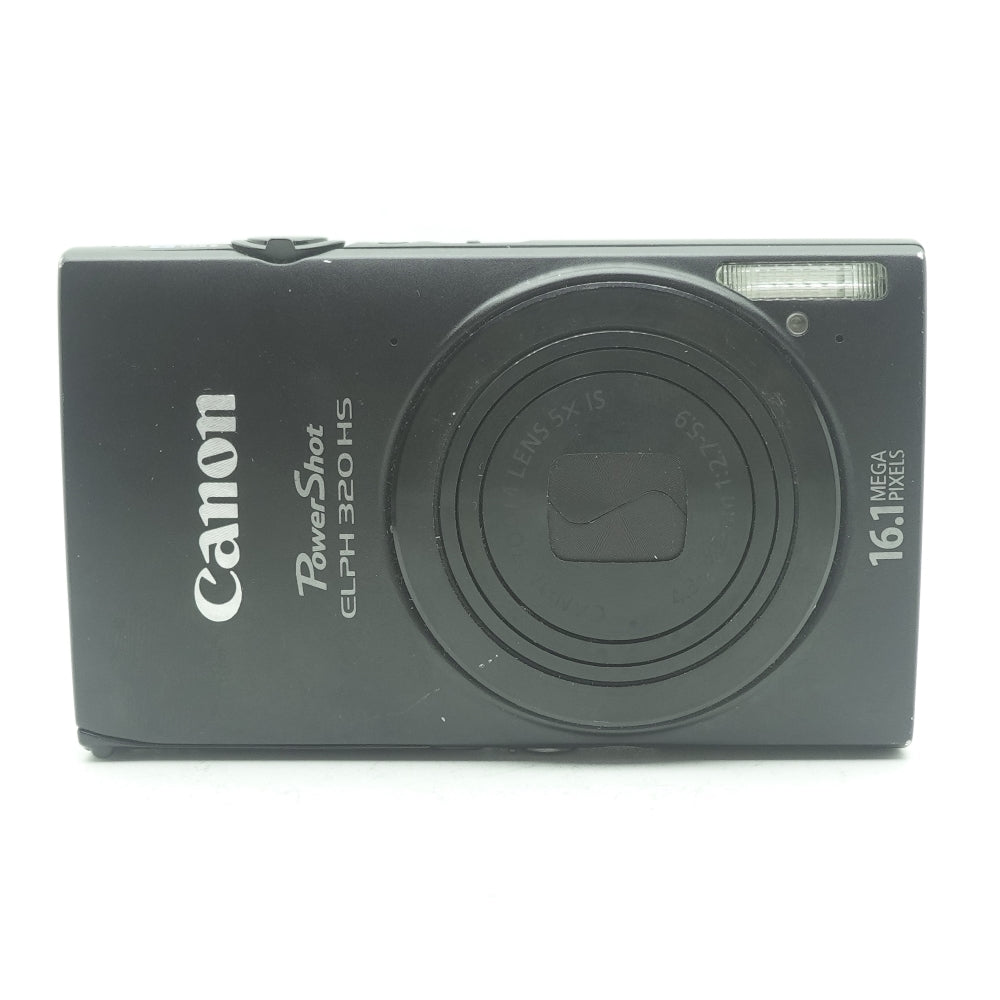 Used Canon PowerShot ELPH 320 HS | Black | U8