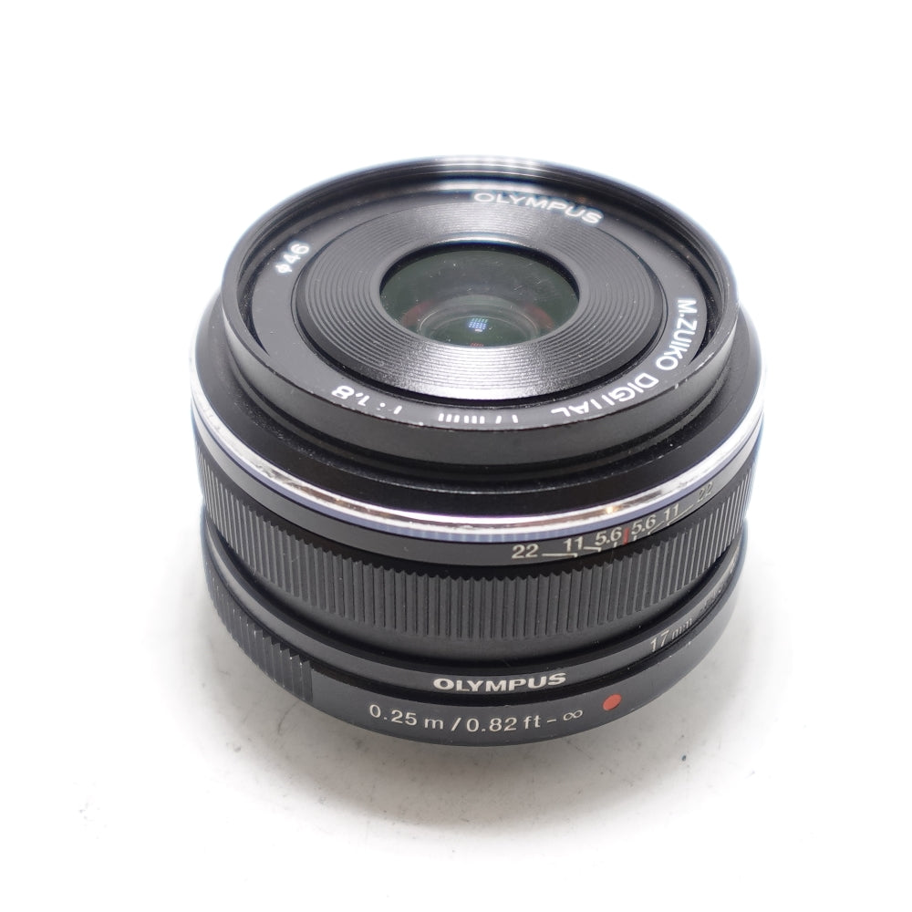 Used Olympus M. Zuiko 17mm f/1.8 | U8