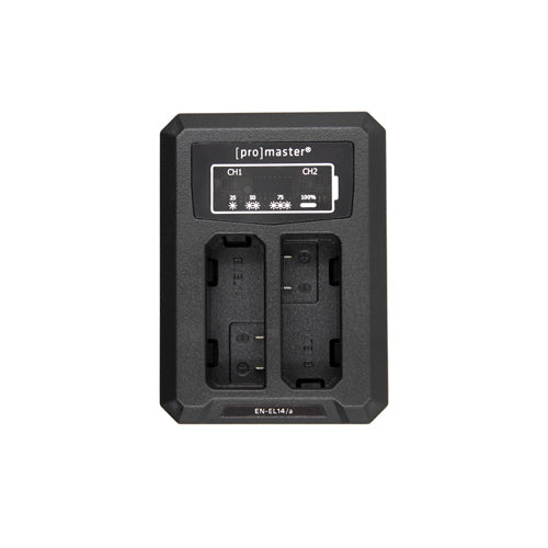 Promaster Dually Charger | USB for Nikon EN-EL14