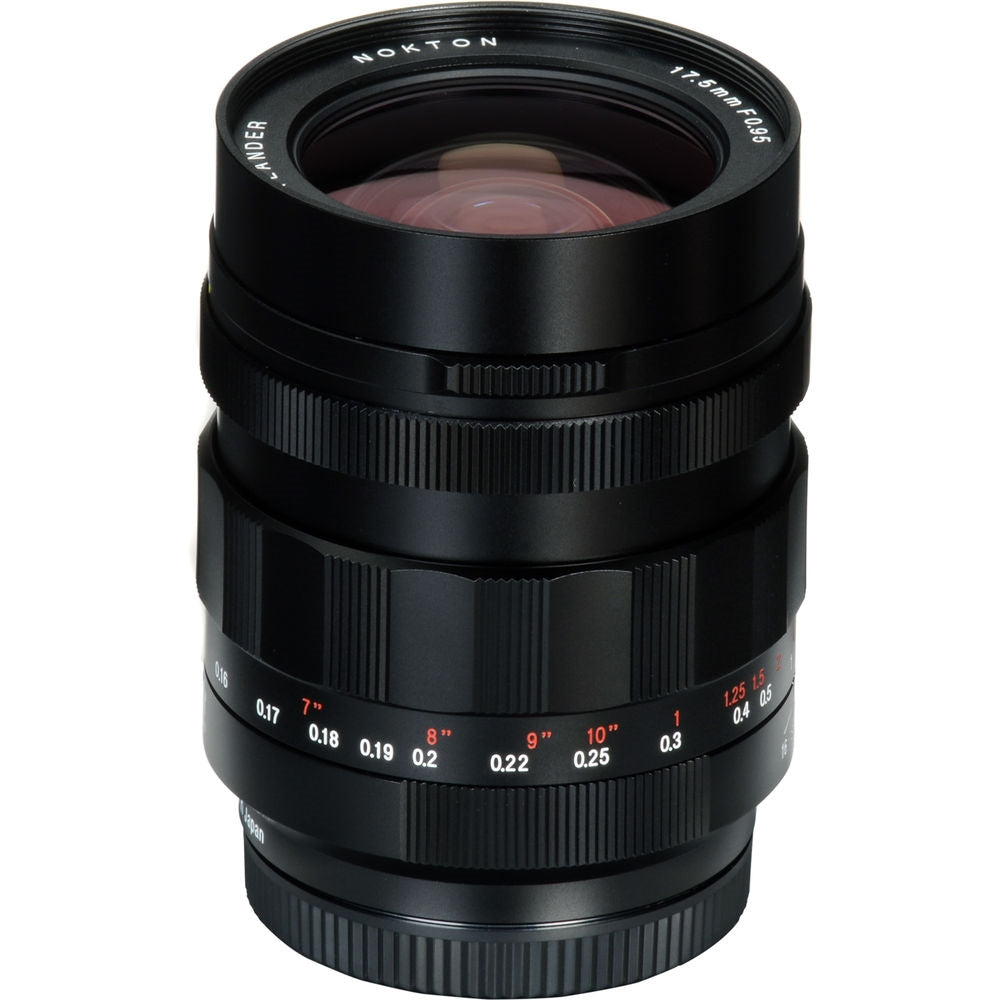 Voigtlander Nokton 17.5mm f/0.95 Lens for Micro Four Thirds Cameras