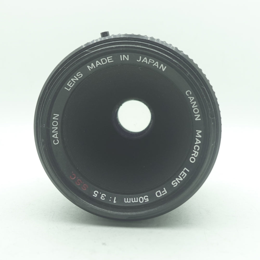 Used Canon 50mm FD Macro Lens F/3.5 | U8