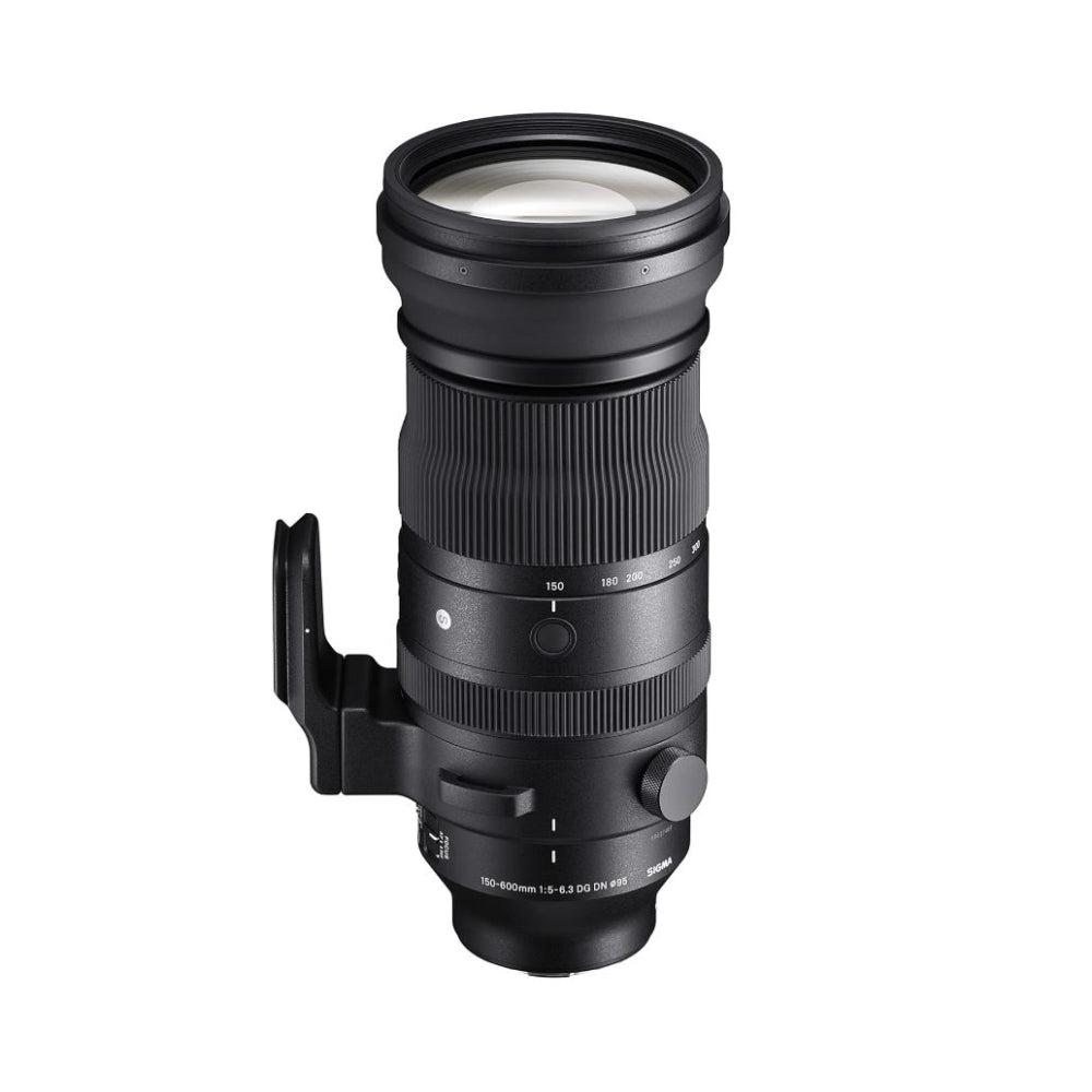 Sigma 150-600mm f/5-6.3 DG DN OS Sports Lens Compatible with Sony E Mount (Full Frame) Bundle with 95mm UV Filter + Lens Cap Keeper + Cleaning Kit + Cleaning Cloth (5 Items)