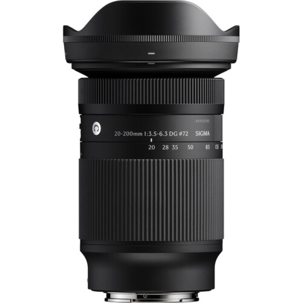 Sony Alpha a7 IV Mirrorless Digital Camera (Body Only) Bundled with Sigma 20-200mm f/3.5-6.3 DG Contemporary Lens + 64GB Card + UV Filter + Extra Battery + Cleaning Kit + Camera Bag
