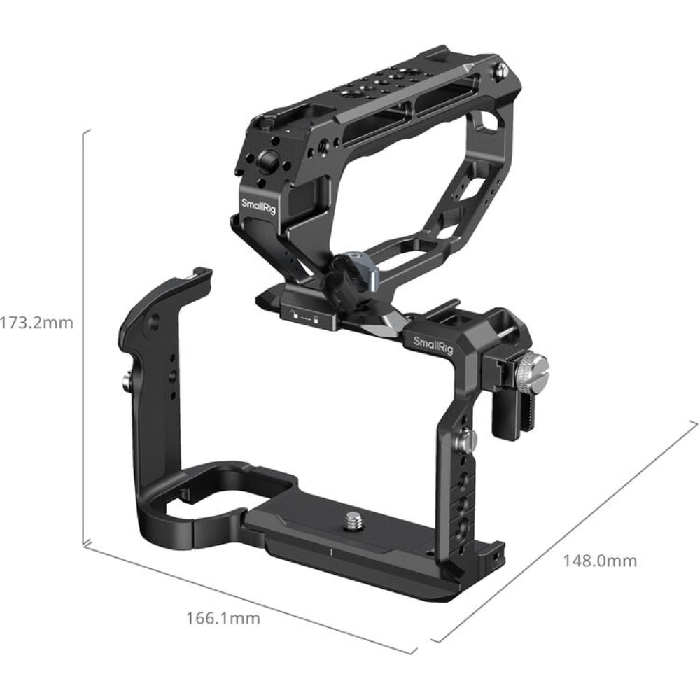 SmallRig HawkLock Handheld Cage Kit with D-Style Top Handle for Sony FX5