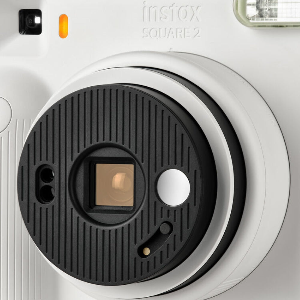 FUJIFILM instax SQUARE 2 Instant Film Camera | Misty White