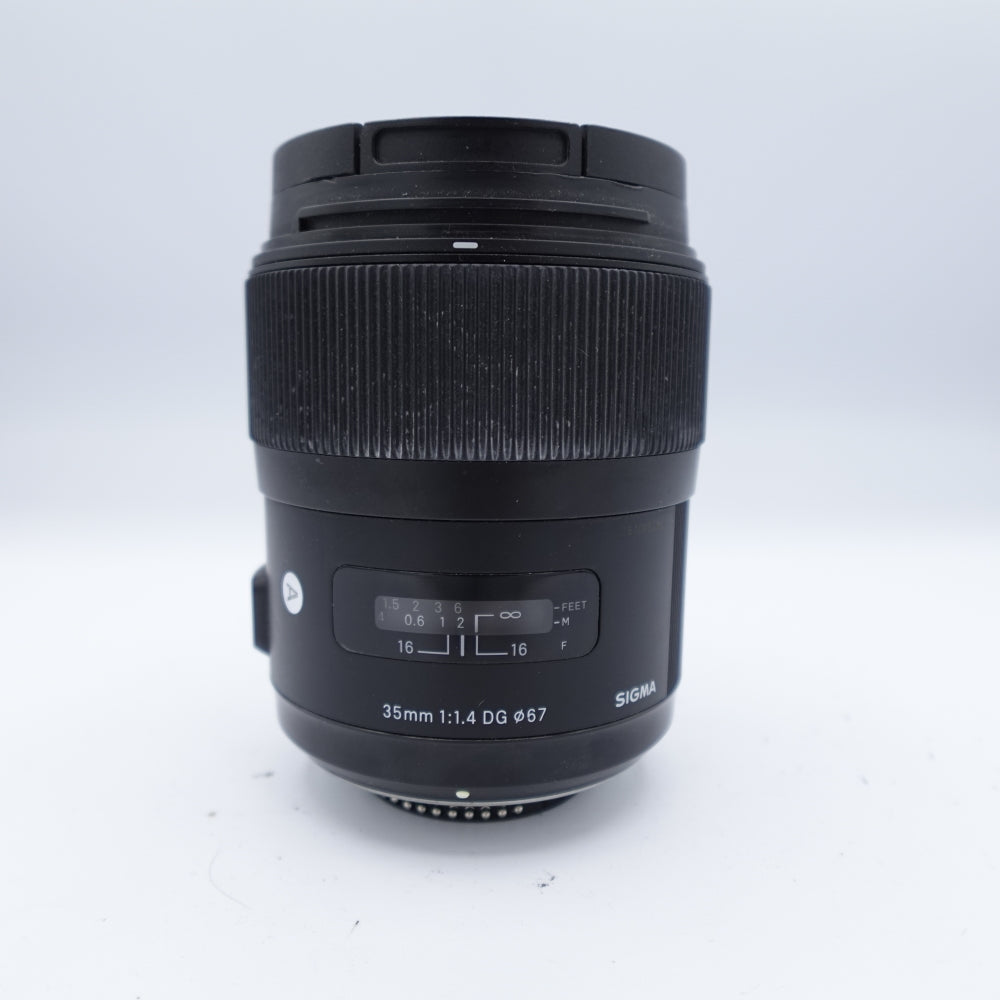 Used Sigma 35mm f/1.4 DG F-Mount Lens | Black | U9