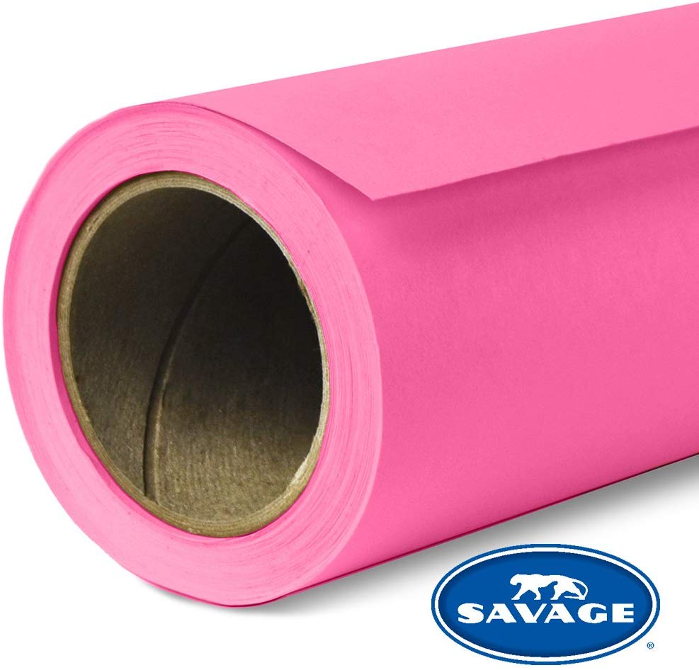 Savage Widetone Seamless Background Paper | 53" x 18', #37 Tulip