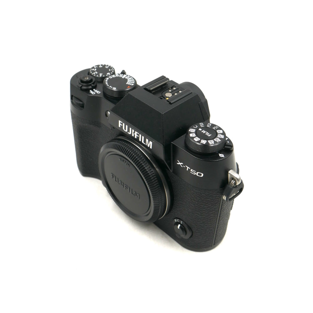 FUJIFILM X-T50 Mirrorless Camera w/ XC 15-45mm f/3.5-5.6 OIS PZ Lens | Black **OPEN BOX**