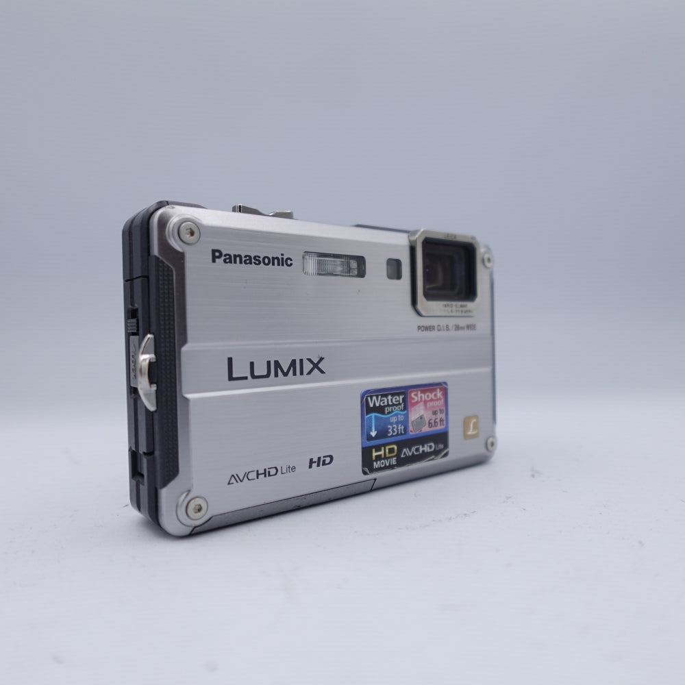 Used Panasonic Lumix DMC-TS2 Digital Point and Shoot Camera | Silver | U8