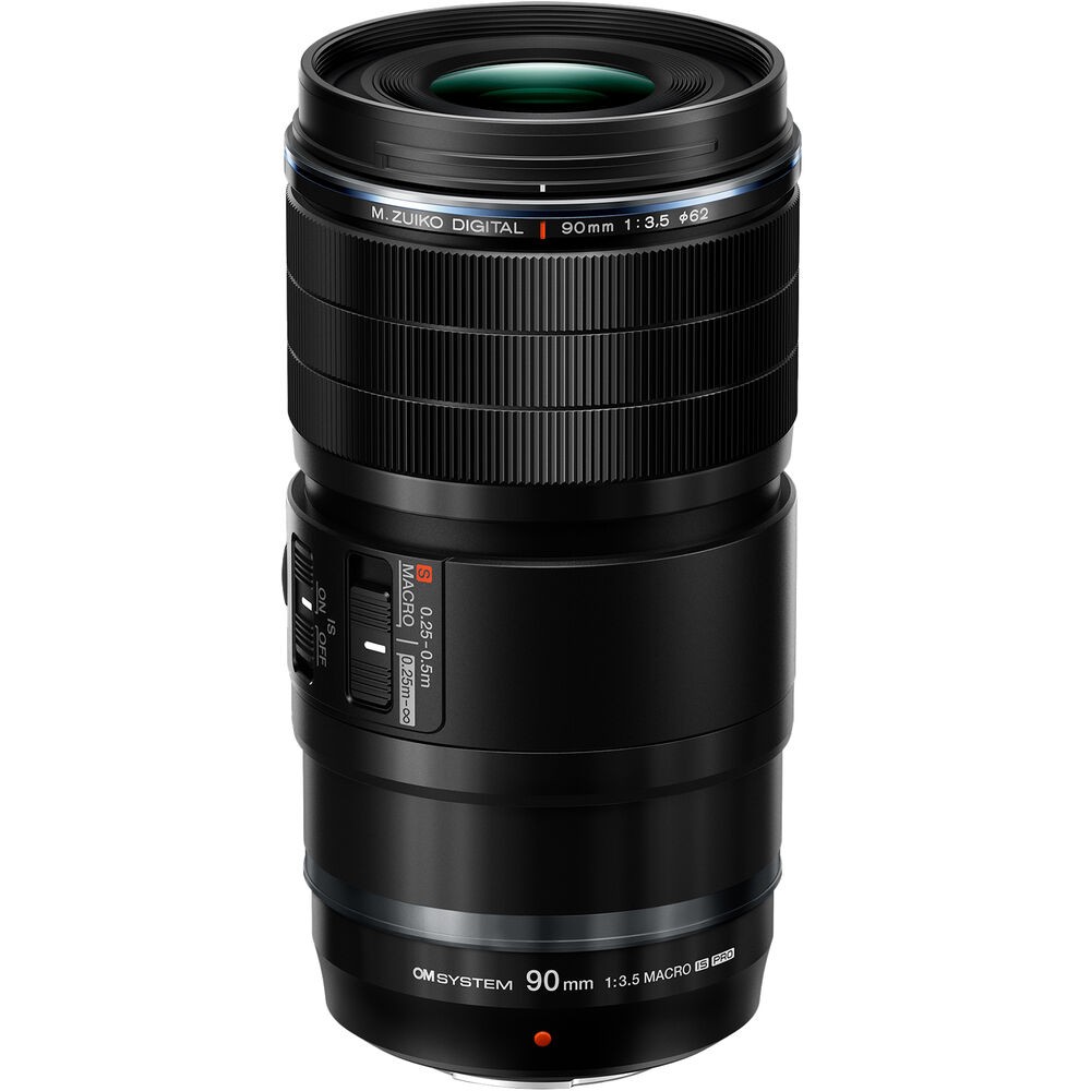 OM SYSTEM M.Zuiko Digital ED 90mm f/3.5 Macro IS PRO Lens | Micro Four Thirds